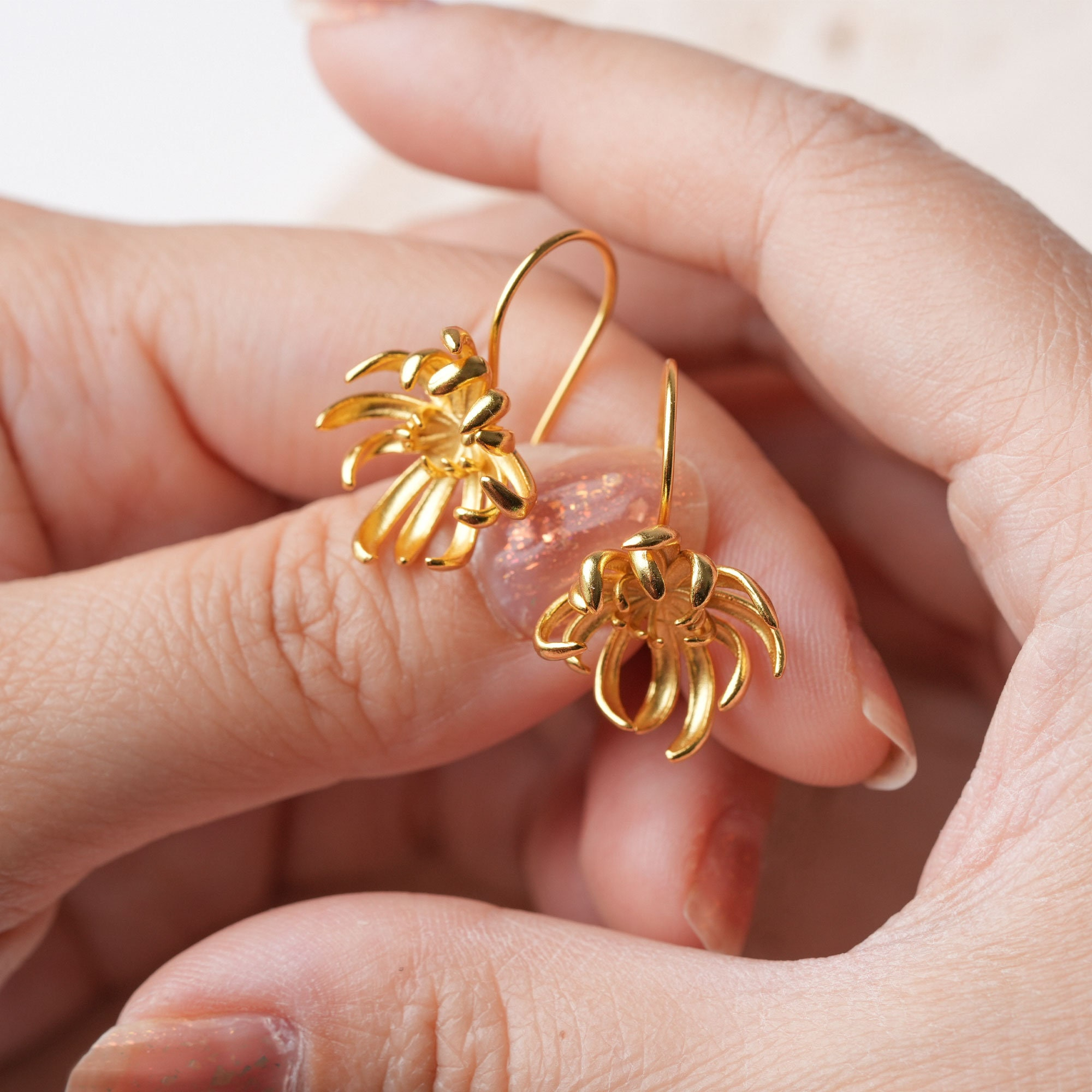 Blooming Flower Earrings