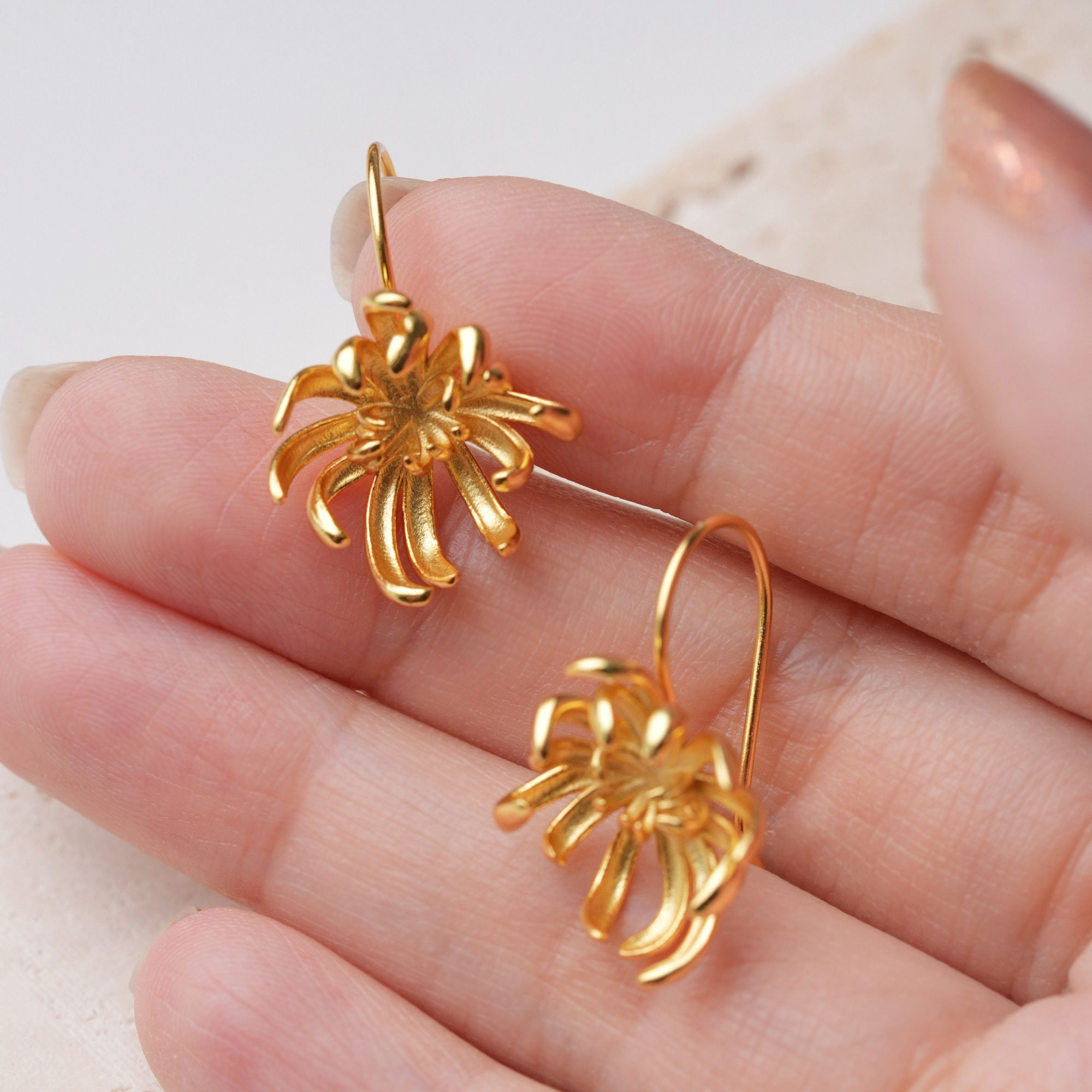 Blooming Flower Earrings