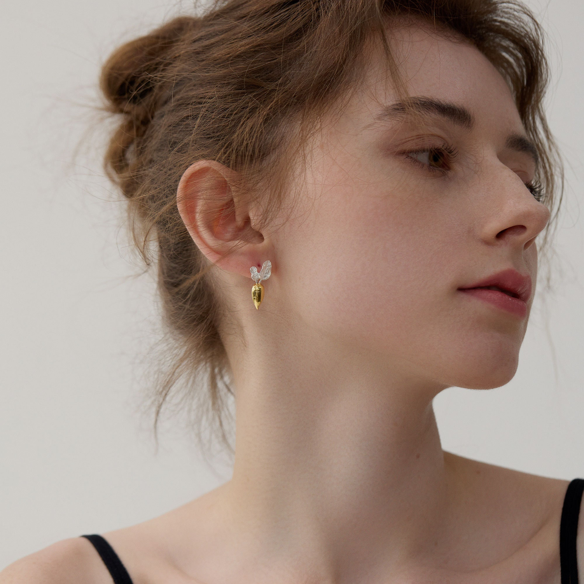 Five Petal Flower Earrings