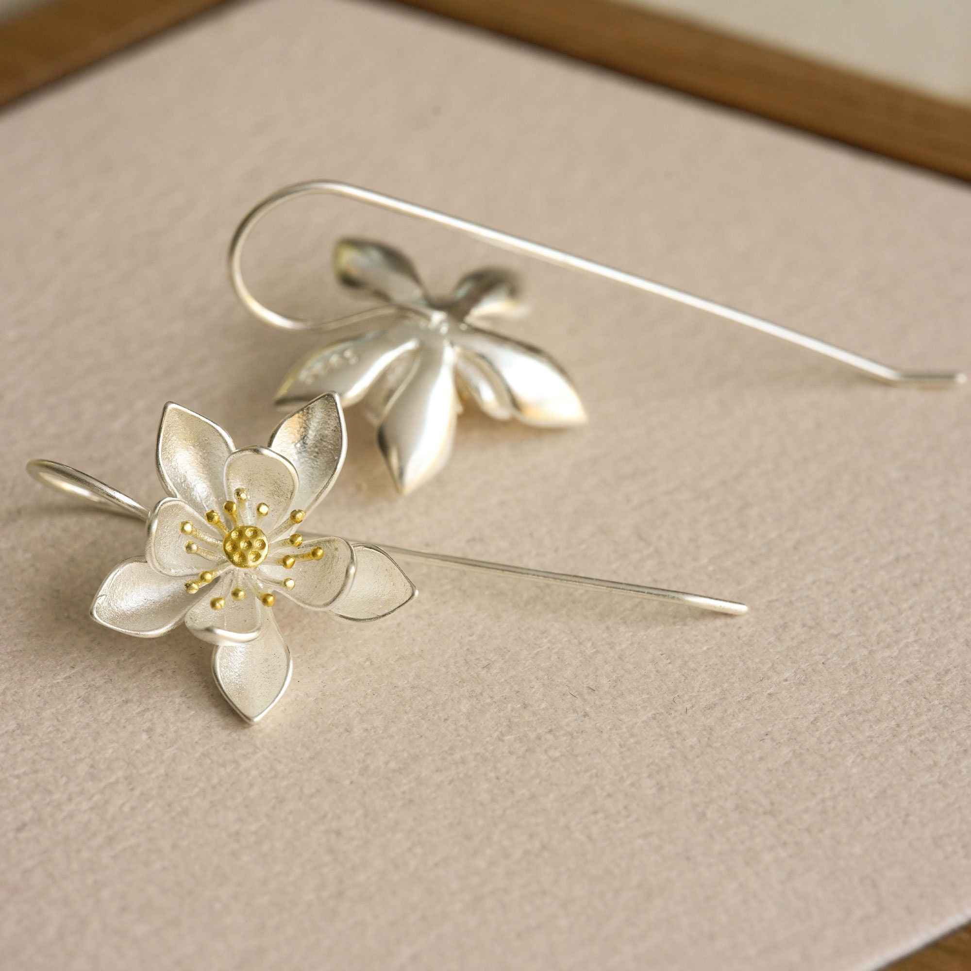 Nature Inspired Blossom Dangle Jewelry