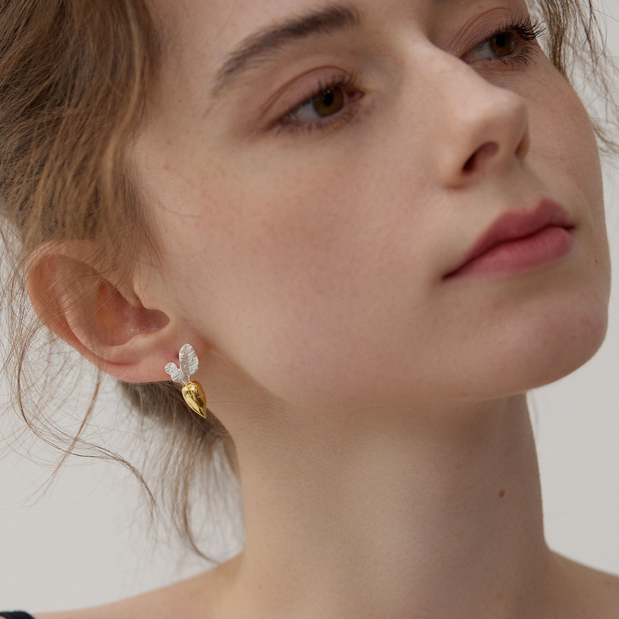 Five Petal Flower Earrings