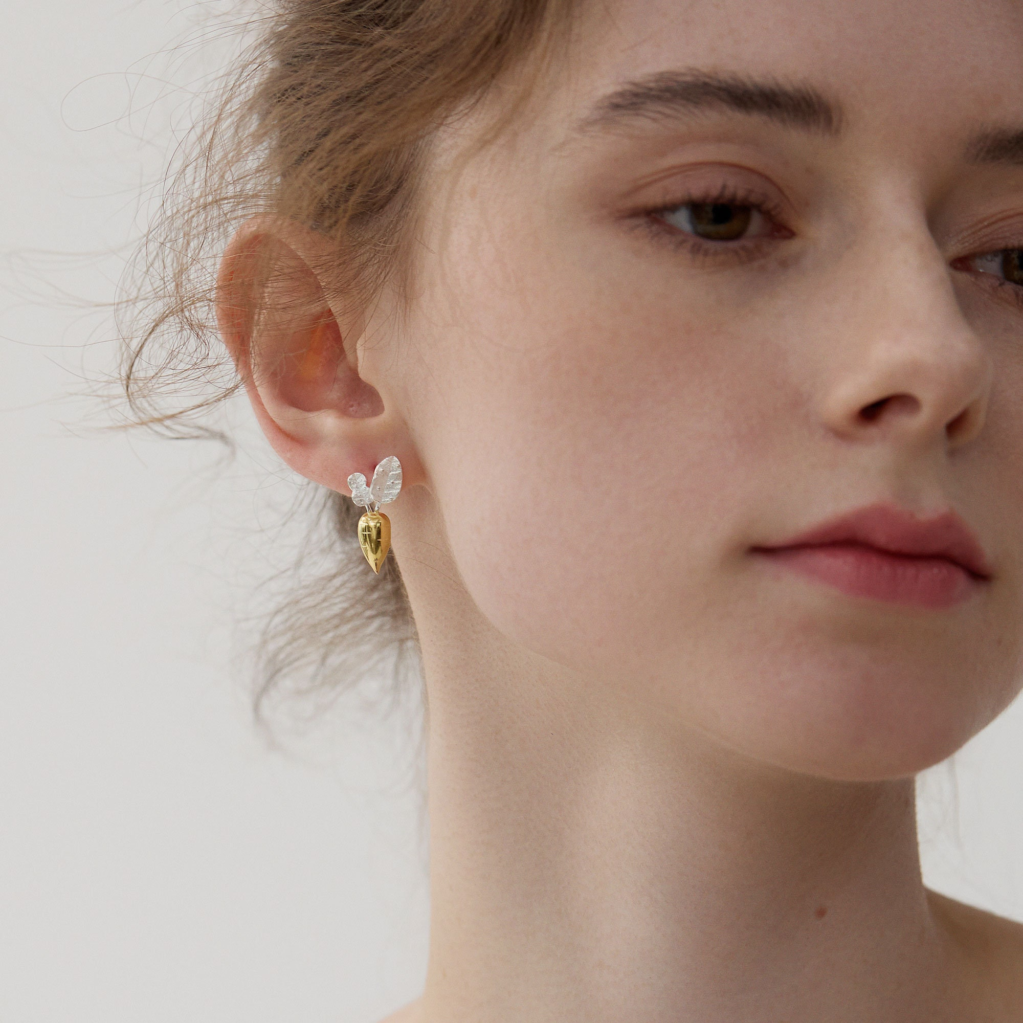 Five Petal Flower Earrings